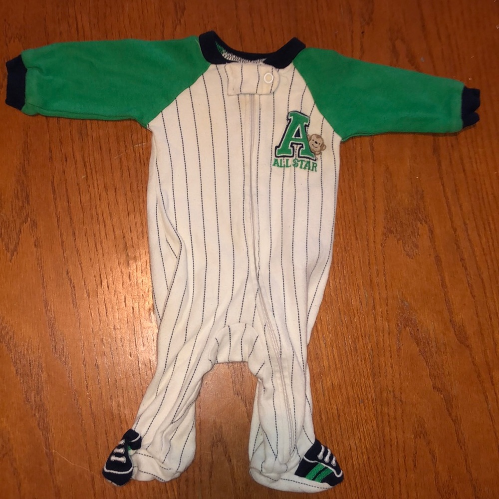 2 newborn baby boy pajamas - Picture 3 of 3